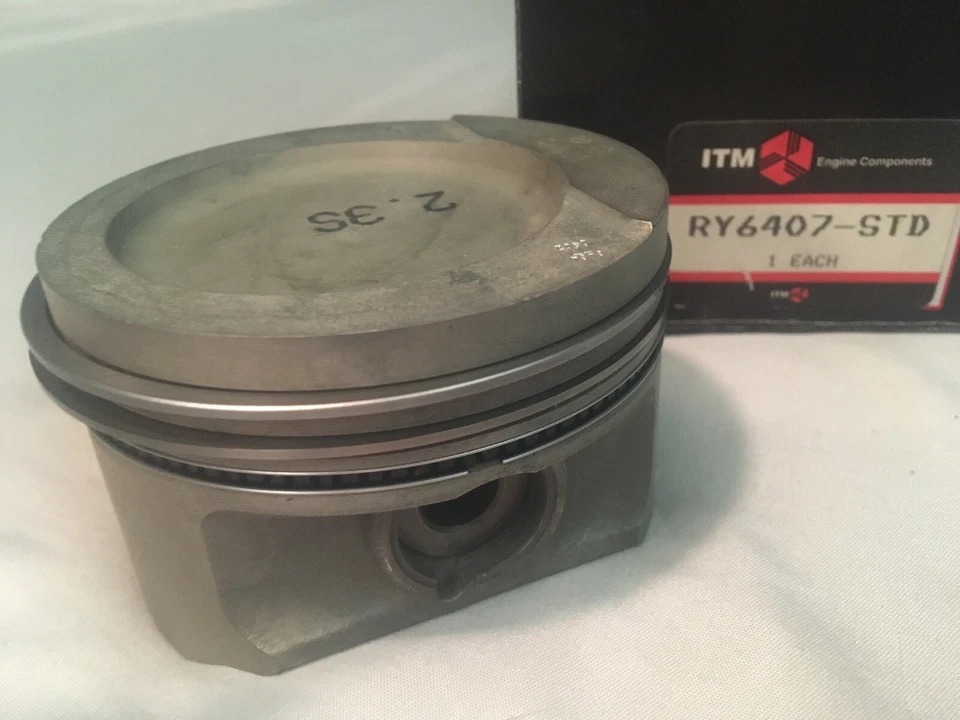 Engine (1) Piston With Rings ITM RY6407-STD Fits Audi 1987-1991 2.3L SOHC Gas - Image 1 of 4