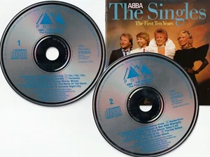 ABBA - The Singles, The First Ten Years (POLAR RECORDS - POLCD 401-2) BLUE PRINT - Bild 1 von 3
