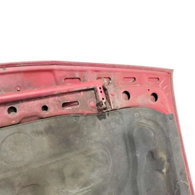 Capó con bisagras rojo necesita pintura OEM 1984 1988 BMW 325E Foto 1 de 4