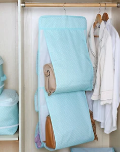 Organizador para colgador de bolsas puntuales como nuevo para bolso o toalla 44*90 cm - Imagen 1 de 11