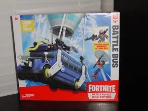 MOOSE TOYS EPIC GAMES FORTNITE BATTLE BUS + 2 FIGURES - BATTLE ROYALE COLLECTION - Picture 1 of 6