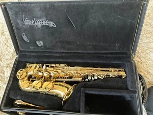 Selmer Paris Super Action 80 Serie II Gold Alto Saxophone, Mint Condition, 1992 - Picture 1 of 24