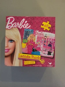 Barbie 48 Piece Lenticular Puzzle 12" x 9" Complete 2011 Cardinal Industries NIB - Picture 1 of 2