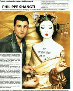Publicité Advertising 120 2016 Philippe Shangti artiste contemporain - Imagen 1 de 1