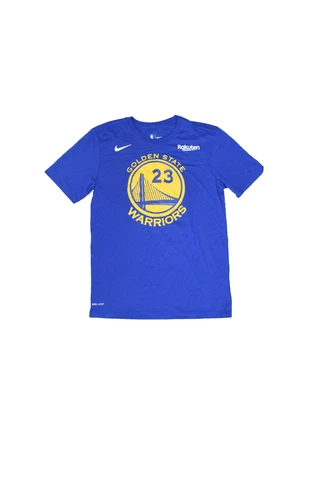 NIKE / RAKUTEN GOLDEN STATE WARRIORS "#23 GREEN " MENS SIZE S / M BLUE / YELLOW Cover