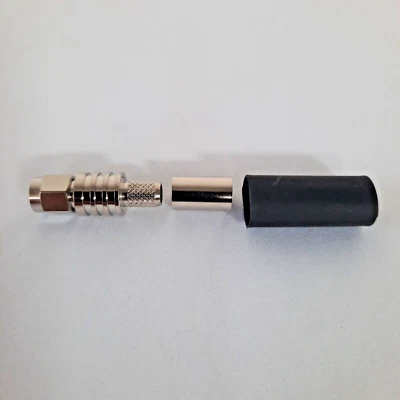 Solderless SMA Male Crimp Coax Connector for RG-8X, LMR-240 cable, U.S. Seller - Image 1 of 3