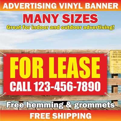EN ALQUILER Banner Publicitario Vinilo Malla Letrero Alquiler Oficina Espacio Teléfono Personalizado Foto 1 de 4