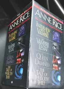 THE COMPLETE VAMPIRE CHRONICLES by Anne Rice (Box Set of 4 PBs) VG 1997 π₯ - Picture 1 of 6