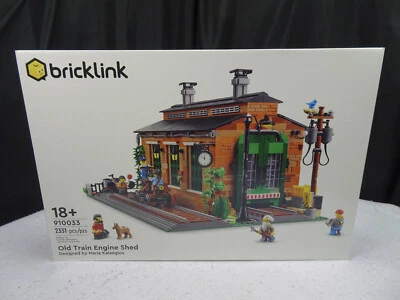 Lego Bricklink Designer Program Old Train Engine Shed 910033 - sealed - Image 1 of 4
