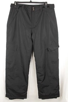 CB Sports Men's Waterproof Snowboarding Ski Black Pants Size L Retail $130 - Image 1 of 4