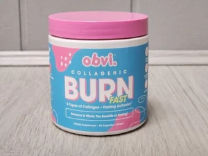 BRAND NEW: OBVI - COLLAGENIC BURN FAST - 90 CAPSULES - 30 SERVINGS - WEIGHT LOSS - Picture 1 of 7