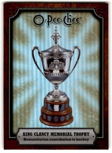 2008-09 O-Pee-Chee Trophy Cards King Clancy Trophy #AWD-VL
