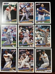 1996 Bazooka Baseballkarte Teilset - 50 Karten (26 einzigartig) beladen mit Sternen! - Bild 1 von 5