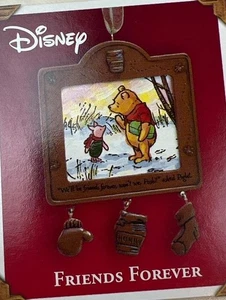 Hallmark Keepsake Ornament Disney Winnie the Pooh Friends Forever 2004 - Picture 1 of 8