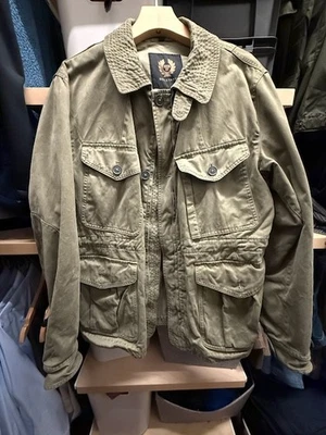 Belstaff - Chaqueta de campo de satén de algodón aplicado: CS60, talla: L, lanzamiento limitado Foto 1 de 4