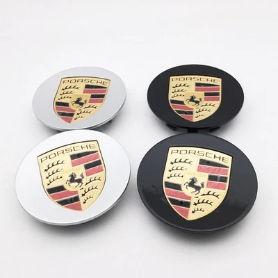 Pour Porsche Macan 4pcs 65mm hubcaps Enjoliveurs de moyeu ABS Plastic wheel caps