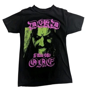 White Rob Zombie Dragula Black Song Lyrics retro Shirt Dead I am the One Small - Picture 1 of 6