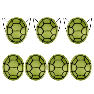 7 Pcs Kids Turtle Shell Backpack Japnese Ninja Cosplay Accessories - Picture 1 of 12