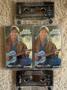 John Denver The Very Best of Dual Cassette Tape greatest hits heartland RCA - Picture 1 of 3