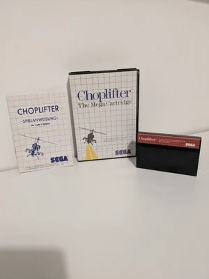 Choplifter - Complete - Sega Master System - GERMAN VERSION - Image 1 of 4