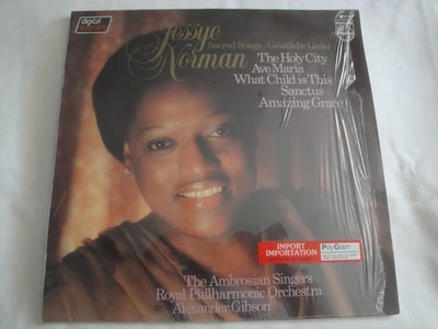 Jessye Norman: Sacred Songs VINYL LP ALBUM 1981 PHILIPS DIGITAL RECORDING - Image 1 of 2