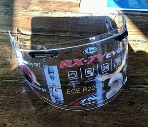 Genuine Arai RX-7V Visor clear - Picture 1 of 2