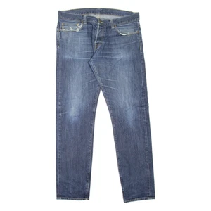 CARHARTT Buccaneer Pant Mens Jeans Blue Regular Tapered W34 L34 - Picture 1 of 6