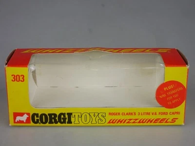 Corgi Toys 303 LEERE OVP Roger Clark´s 3 Litre V6 Ford Capri EMPTY Box 132928 - Bild 1 von 4