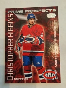 Tarjeta insertada Christopher Higgins - 2003-04 Pacific Heads Up Prime Prospects - Imagen 1 de 2