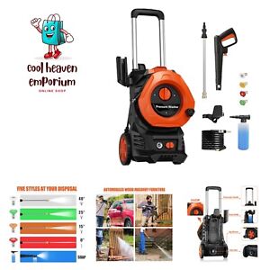 Electric Power Washer 4050PSI 2.5 GPM Pressure Washer with 25 Ft Hose, 4 Quic...