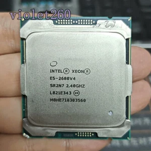 Intel Xeon E5-2680 V4 LGA2011 Server CPU Processor 2.40 GHz 14 Core 28 Thread - Picture 1 of 1
