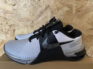 Nike Metcon 8 PRM UK 6.5 EU 40.5 Crossfit Nero Sliver DQ4681 100 - Foto 1 di 9