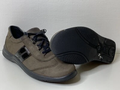 Tenis Mephisto Air Jet Runoff para mujer marrón charol moda talla 8,5 Foto 1 de 4