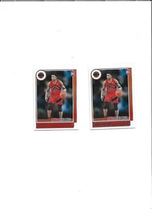 DAVID JOHNSON LOT (2) 2021-22 NBA HOOPS #222 ROOKIE & ERROR (NO FOIL ON FRONT) - Picture 1 of 1