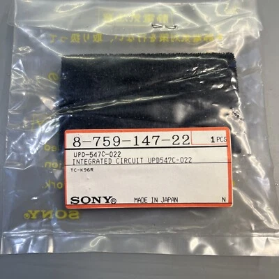 UPD547C-022 ~ NEC / Sony  Integrated Circuit 8-759-147-22 ~ D547C 022 ~ NOS - Image 1 of 4