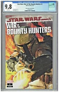 Star Wars War of the Bounty Hunters 1 CGC 9.8 Mike Mayhew Studio Edition Variant