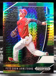 PETE CROW-ARMSTRONG 2020 Prizm Draft Picks PDP19 Giallo MLB Chicago Cubs - Foto 1 di 2