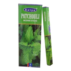 120 varillas de incienso Satya Patchouli pachulí hogar decoración meditar aroma - Imagen 1 de 1