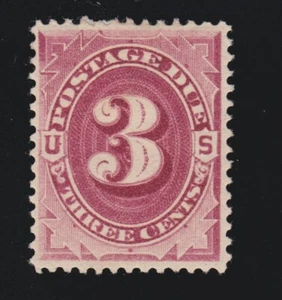 US J24 3c Postage Due Mint VF OG H SCV $67.50 - Picture 1 of 2