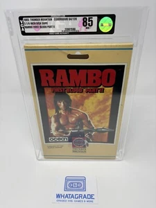 Rambo First Blood Part II Thunder Mountain (1985 PC) 💎 Graded VGA 85 (no WATA) - Picture 1 of 10