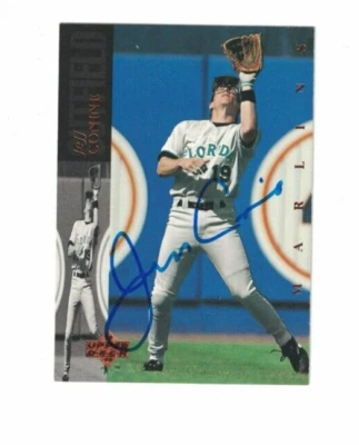 JEFF CONINE SIGNED IP 1994 UPPER DECK #162 FLORIDA MARLINS AUTO - Image 1 of 2
