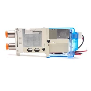 SMC SJ3160N-5MZ-N7 Solenoid Valve, 24VDC, 0.15-0.7MPa, ø1/4in One-Touch Ports - Picture 1 of 7