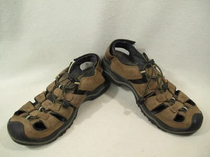Keen Herren Rialto II Sandalen Größe 10,5 braun Wandern wasserdicht geschlossene Zehe Outdoor - Bild 1 von 23