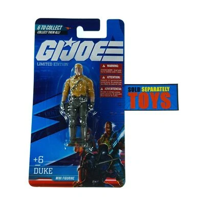 GI Joe DUKE Limited edition 2.5" Mini figurine pvc figure by NASA - Image 1 of 3