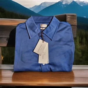  650$ Luciano Barbera MENS COTTON POLO/SPORT SHIRT/LONG SLEEVE SZ:US M /50 EU  - Picture 1 of 15