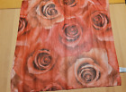Vintage Basha Italy Scarf With Red Roses 19