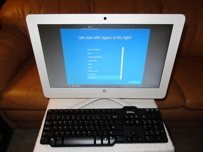 HP 20-C434 All-in-One Desktop +Keyboard-19.5"Screen -Windows10 -1TB HDD -4GBRam - Image 1 of 4