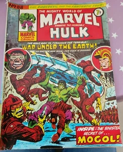 Mighty World of MARVEL Starring the INCREDIBLE HULK - No 88 - Date 08/06/1974 - Picture 1 of 2
