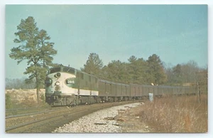 Postcard Southern Railway Train #135 Piedmont Limited E-7 #2919 Atlanta Georgia - Picture 1 of 2