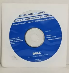 Dell Latitude D430 Computers Software Disk Media Drivers And Utilities Sealed - Picture 1 of 2